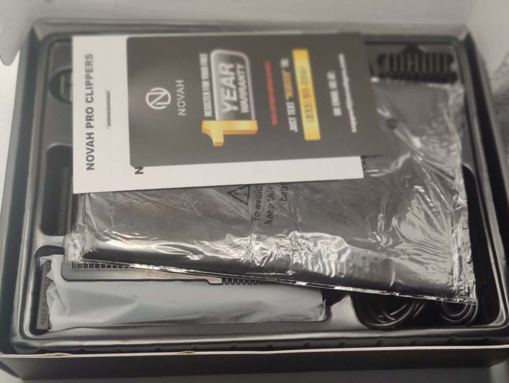 Novah Pro Clippers Professional Barber Clippers and Trimmer Set